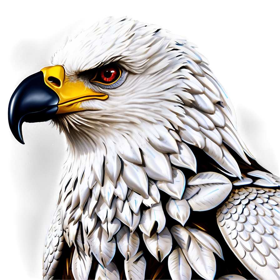 Mexican Eagle In Traditional Art Png Lhx