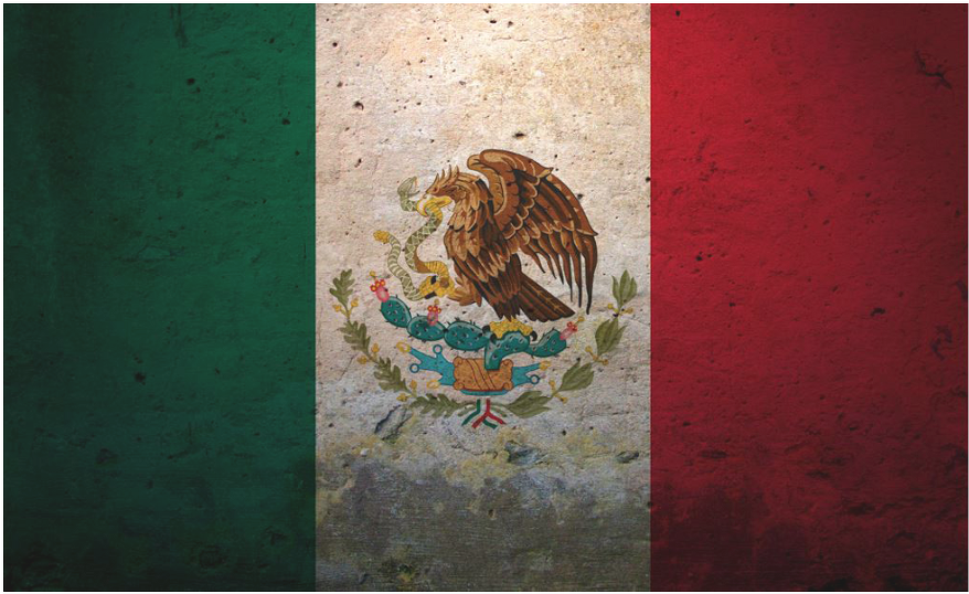 Mexico Flag Grunge , Png Download - Mexico Flag Round, Transparent Png PNG with transparent background