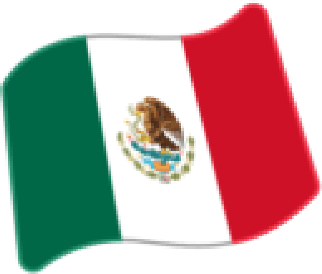 Flag Of Mexico Flag Of Mexico Apple Color Emoji - Emoji Bandera De Mexico, HD Png Download PNG with transparent background