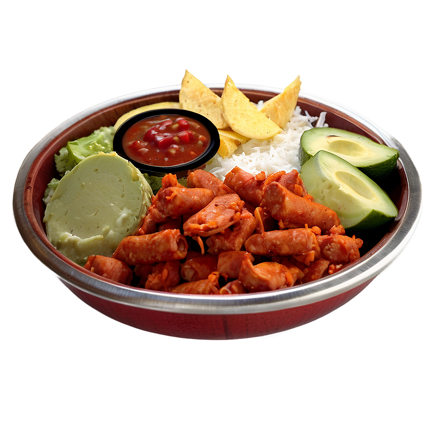 Mexican Food Platter PNG sft PNG with transparent background