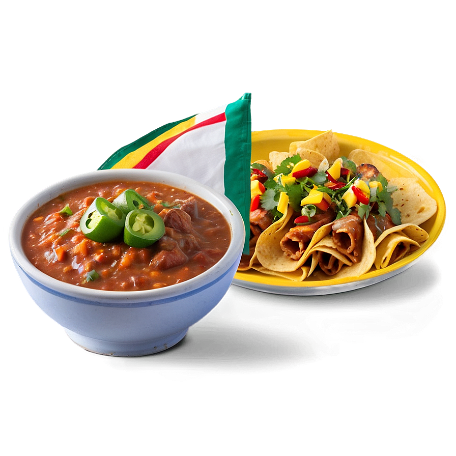 Mexican Food Table Spread Png 10