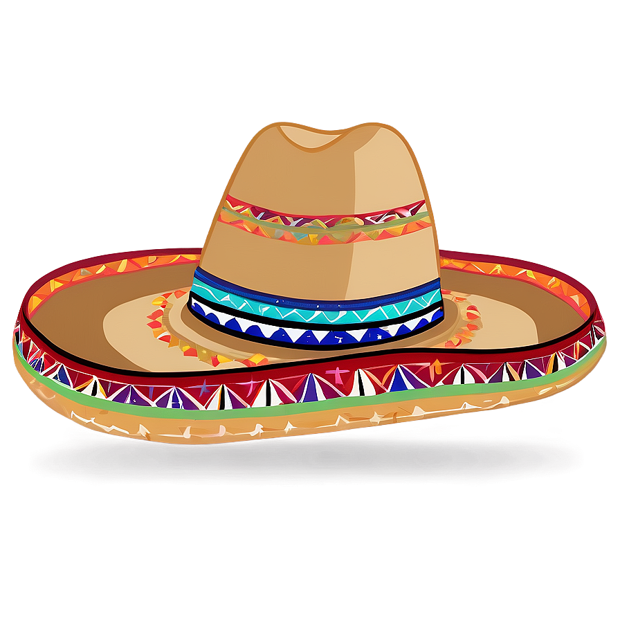 Mexican Hat Outline Png Ajq53