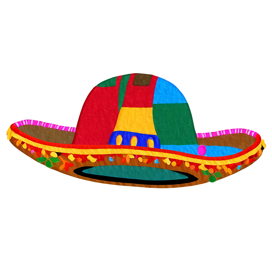 Mexican Hat With Embroidery Png 06122024