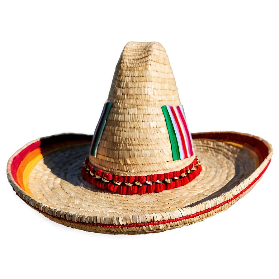 Mexican Hat With Tassels Png 06122024