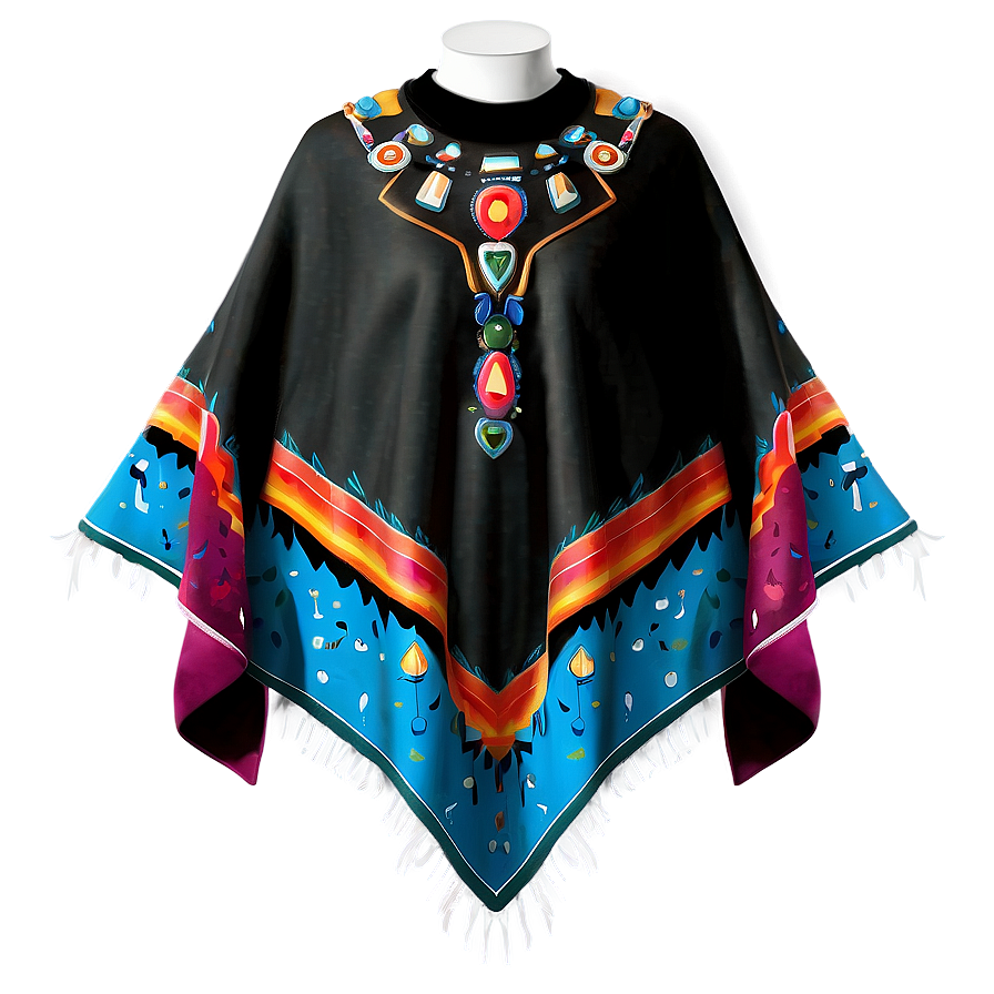 Mexican Poncho Costume Png Lvl98