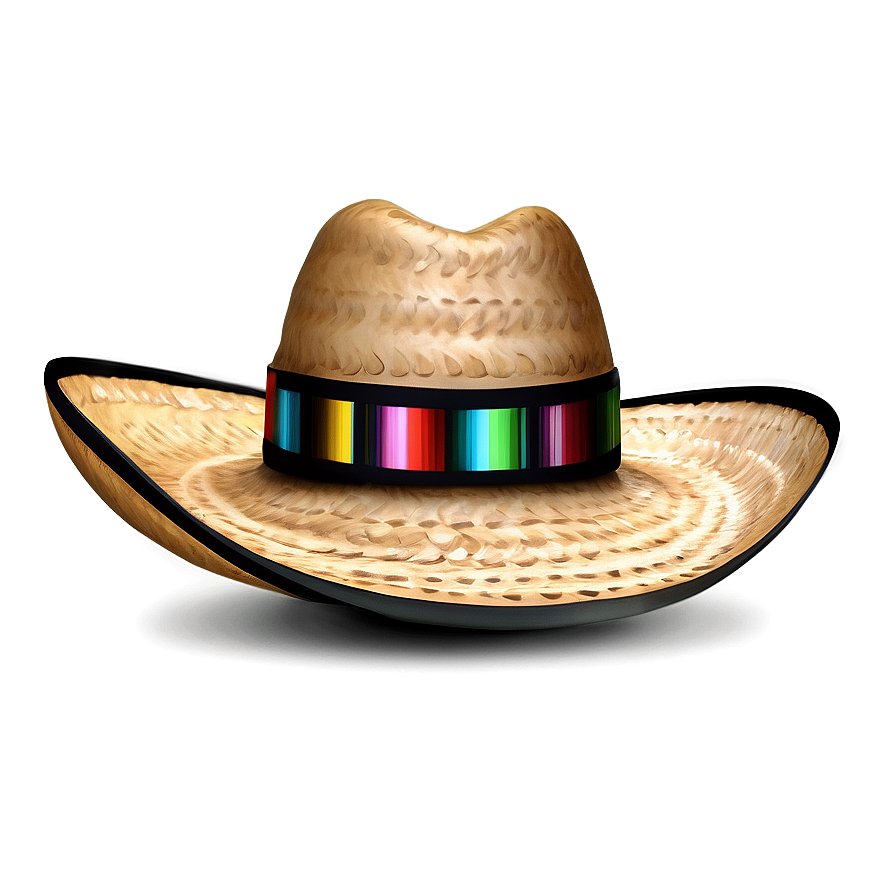 Mexican Sombrero Hat PNG 05212024 PNG with transparent background