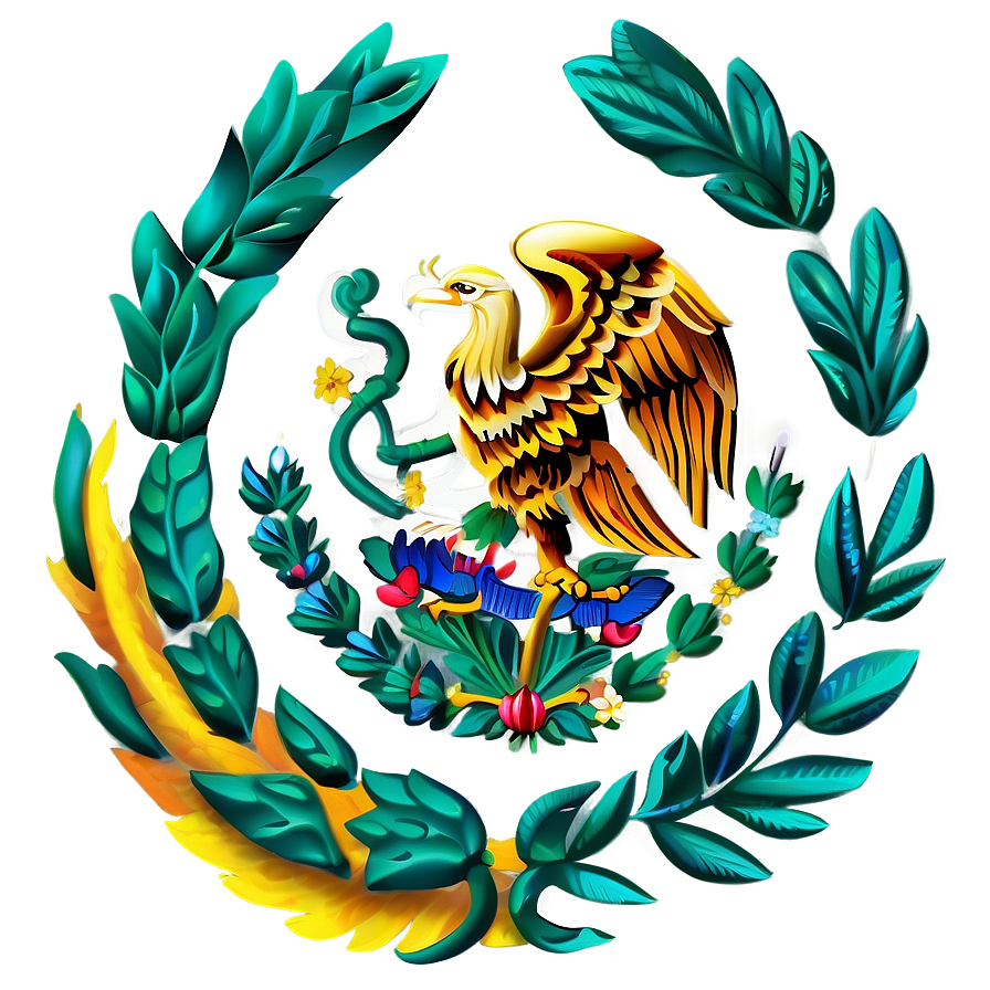 Mexico Eagle National Emblem Png 27