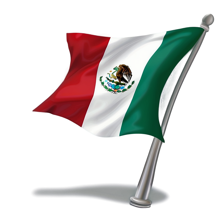 Mexico Flag Cartoon PNG 05232024 PNG with transparent background