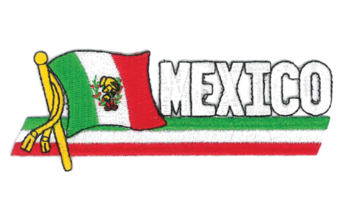 1409 Mexican Flag Patch - Illustration, HD Png Download PNG with transparent background