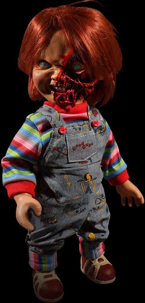 Mezco Chucky Pizza Face, HD Png Download PNG with transparent background