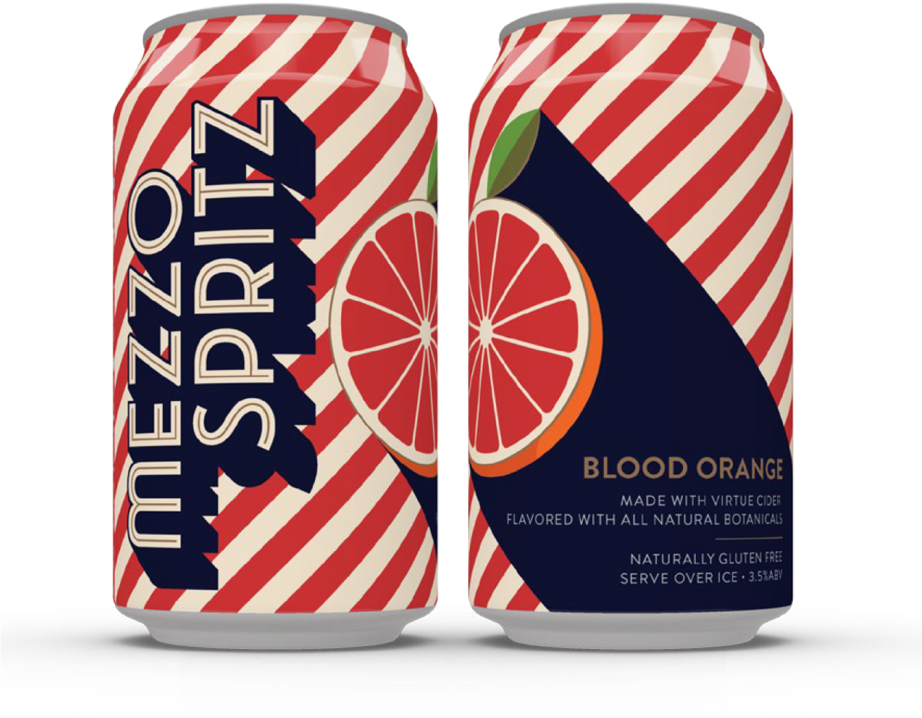 Mezzo Spritz Blood Orange Cider Cans