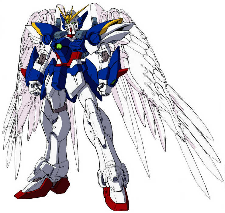 Mg Wing Gundam Zero Custom By Darkton93 - Wing Gundam Zero Art, HD Png Download PNG with transparent background