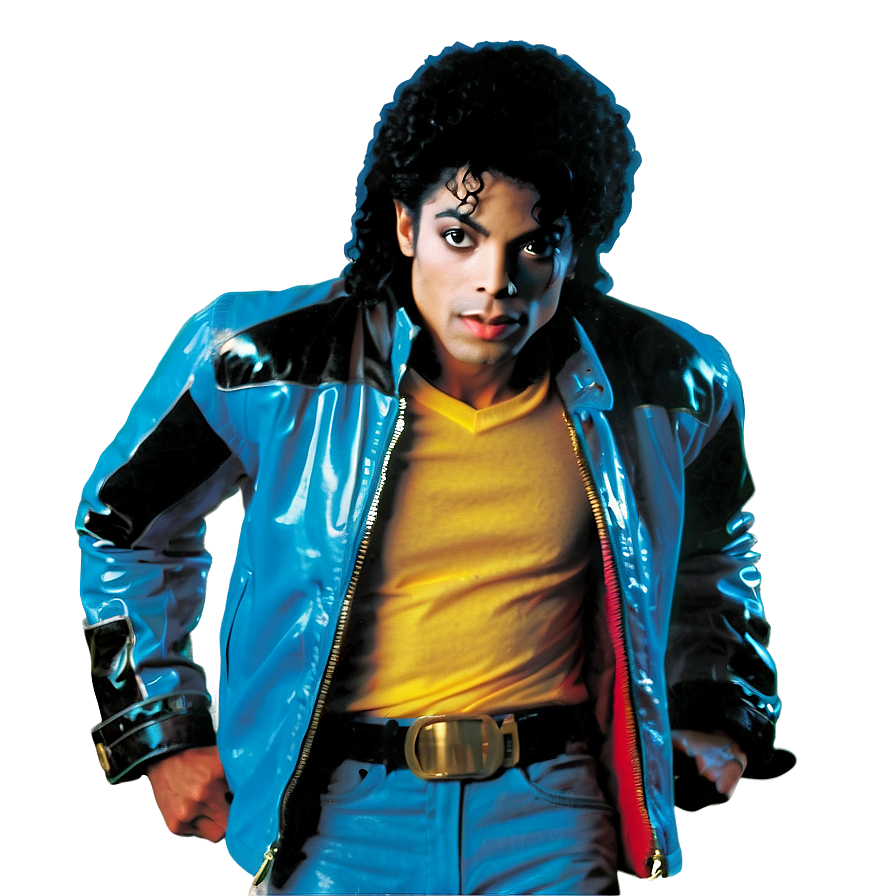 Michael Jackson 1980s Look Thriller Png 06252024