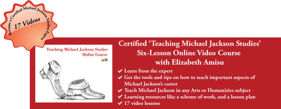 Michael Jackson Studies Online Course Advertisement