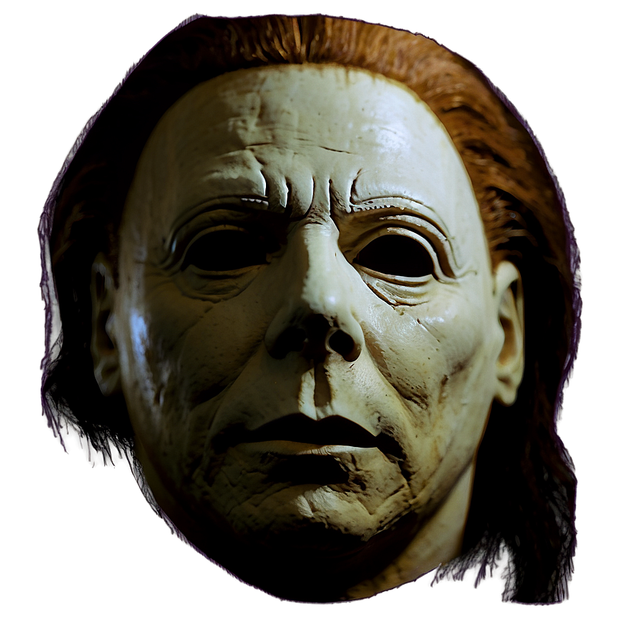 Michael Myers Face Close-up In Darkness Png Wvk