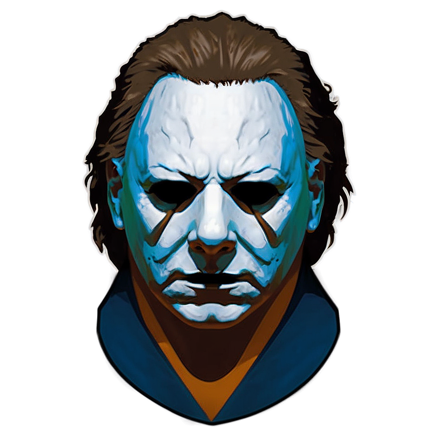 Michael Myers Face Silhouette Png Hfb