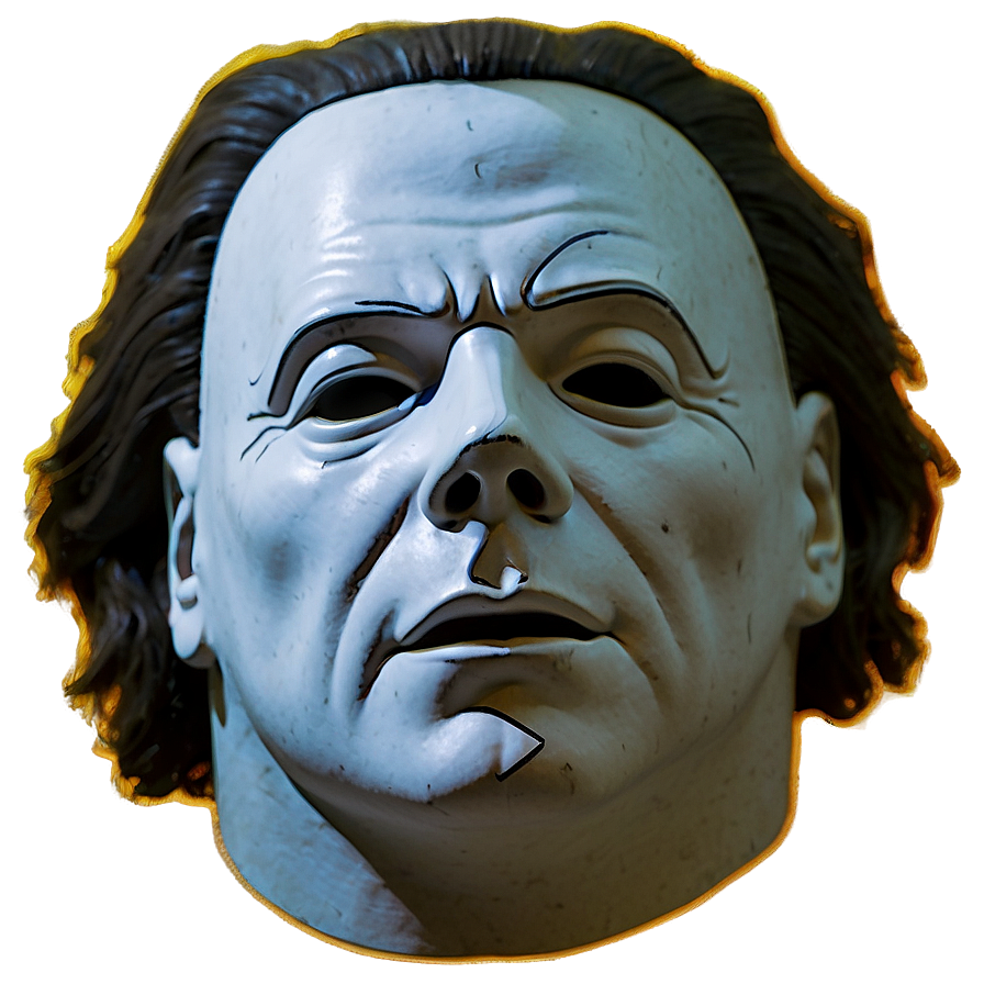 Michael Myers Stylized Face Graphic Png 06292024