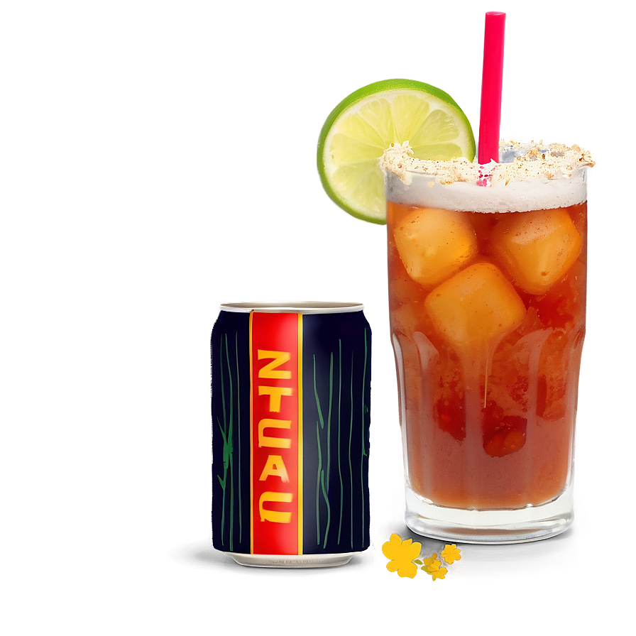 Michelada Party Drink Png Eki