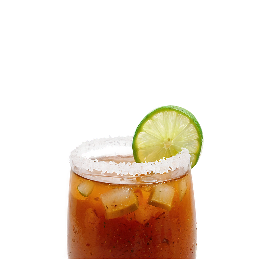 Michelada With Chili Rim Png 12