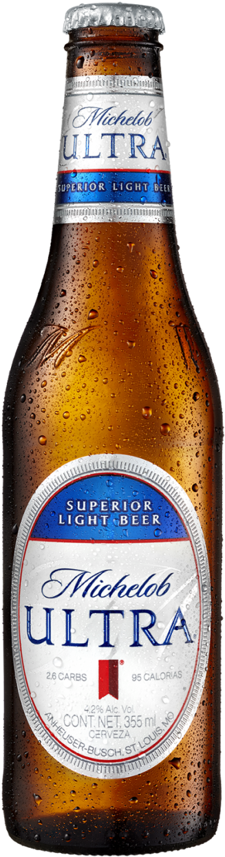 Michelob Ultra Light Beer Bottle