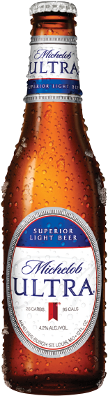 Michelob Ultra Light Beer Bottle