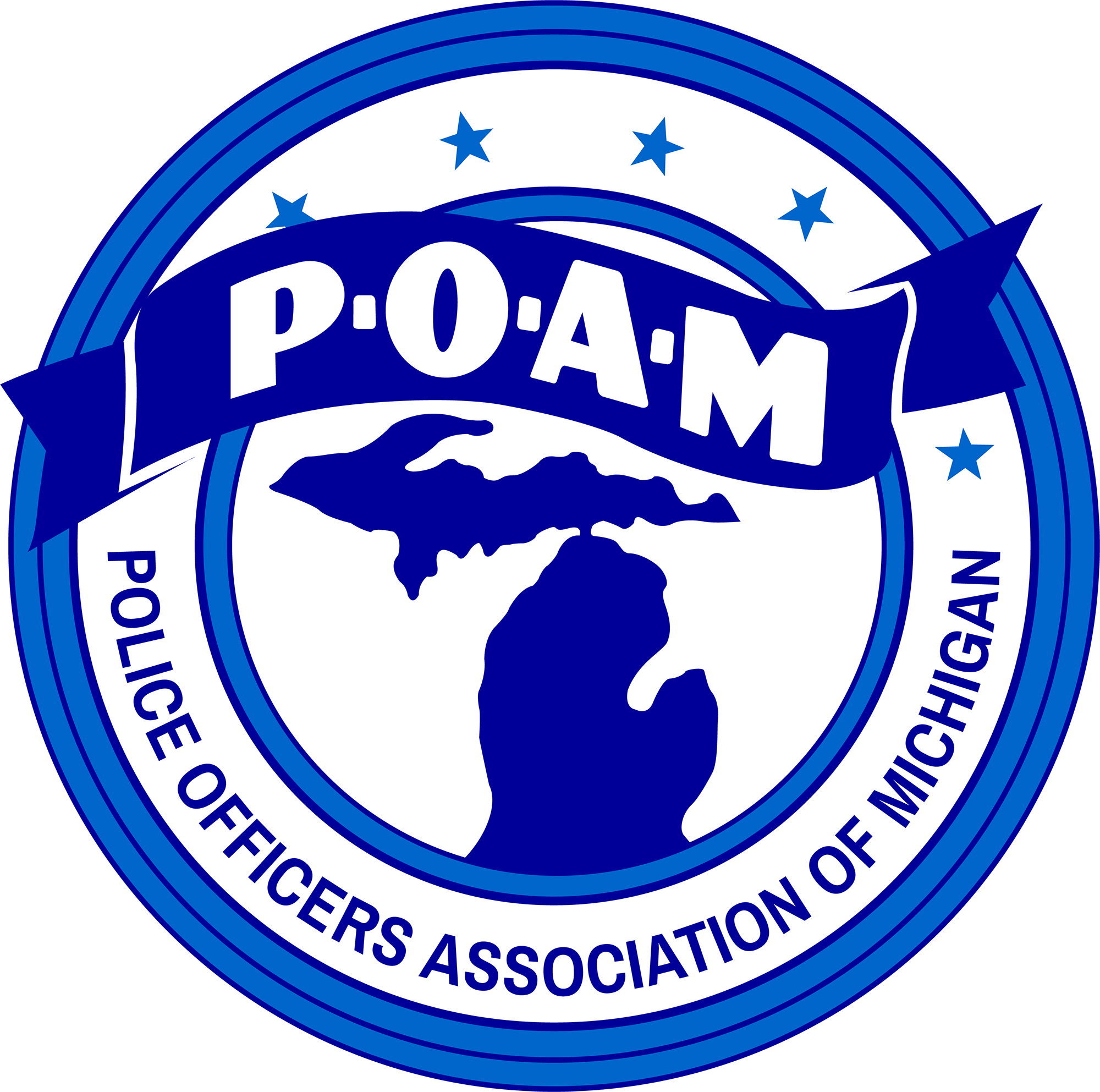 Michigan Police Officers Association Emblem