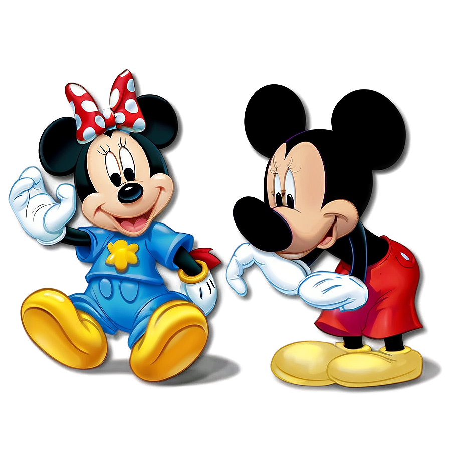 Mickey And Minnie At The Beach Png Ybk