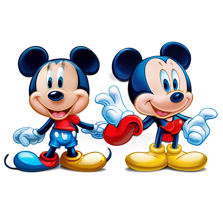 Mickey And Minnie Cartoon Png Sgj