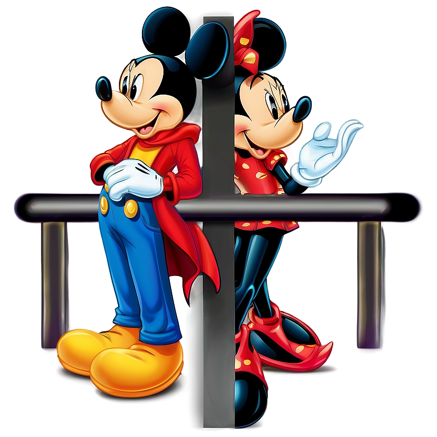 Mickey And Minnie Costume Png Lsg