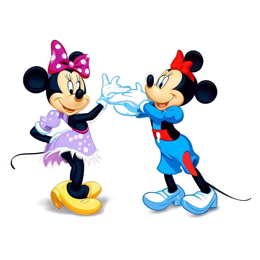 Mickey And Minnie Dancing Png Hvw