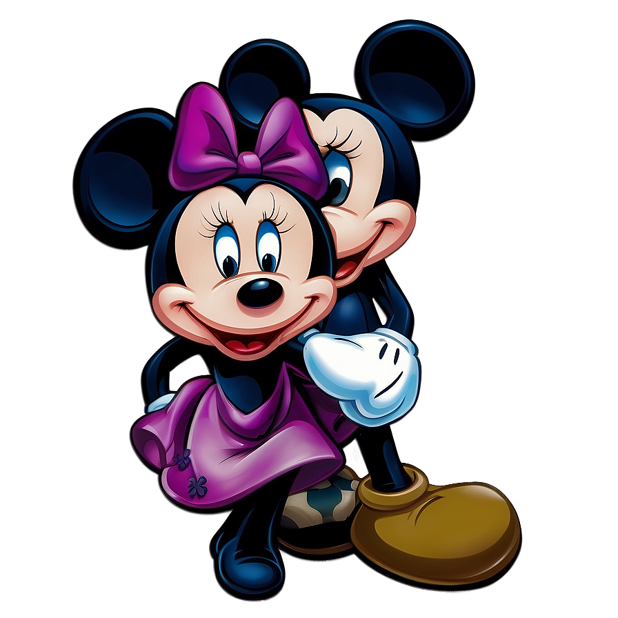 Mickey And Minnie Dreamy Night Png 63