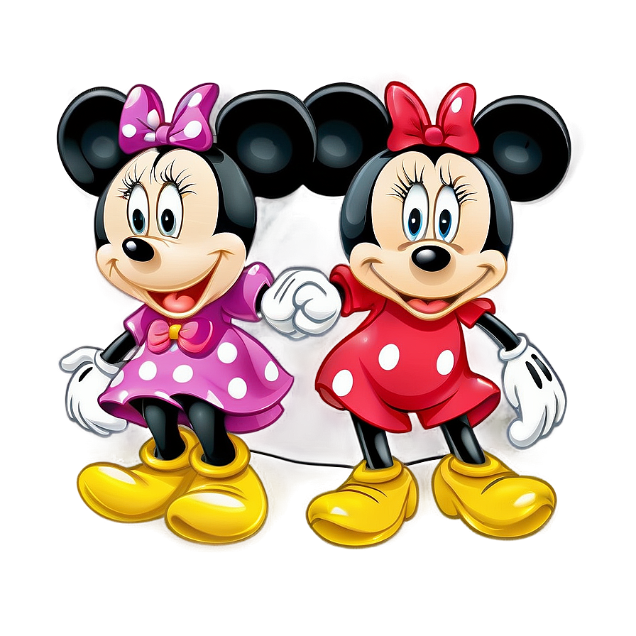 Mickey And Minnie On Vacation Png 28