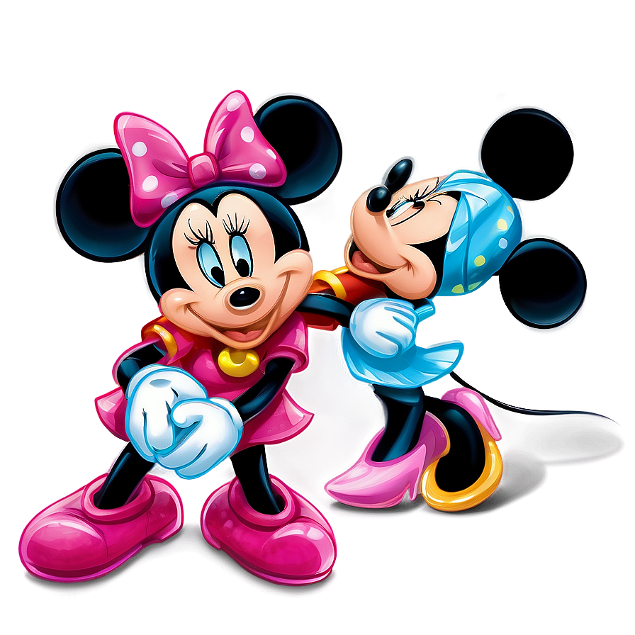 Mickey And Minnie Romantic Getaway Png 06122024