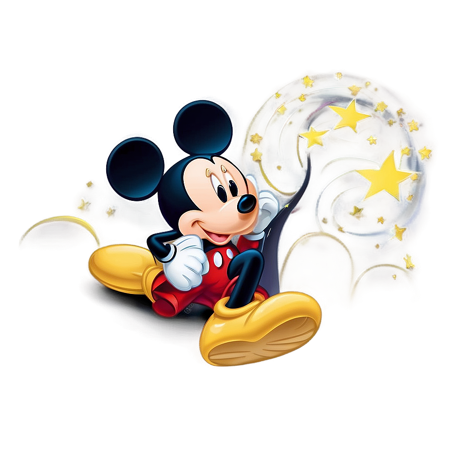 Mickey And Minnie Under The Stars Png Bco55