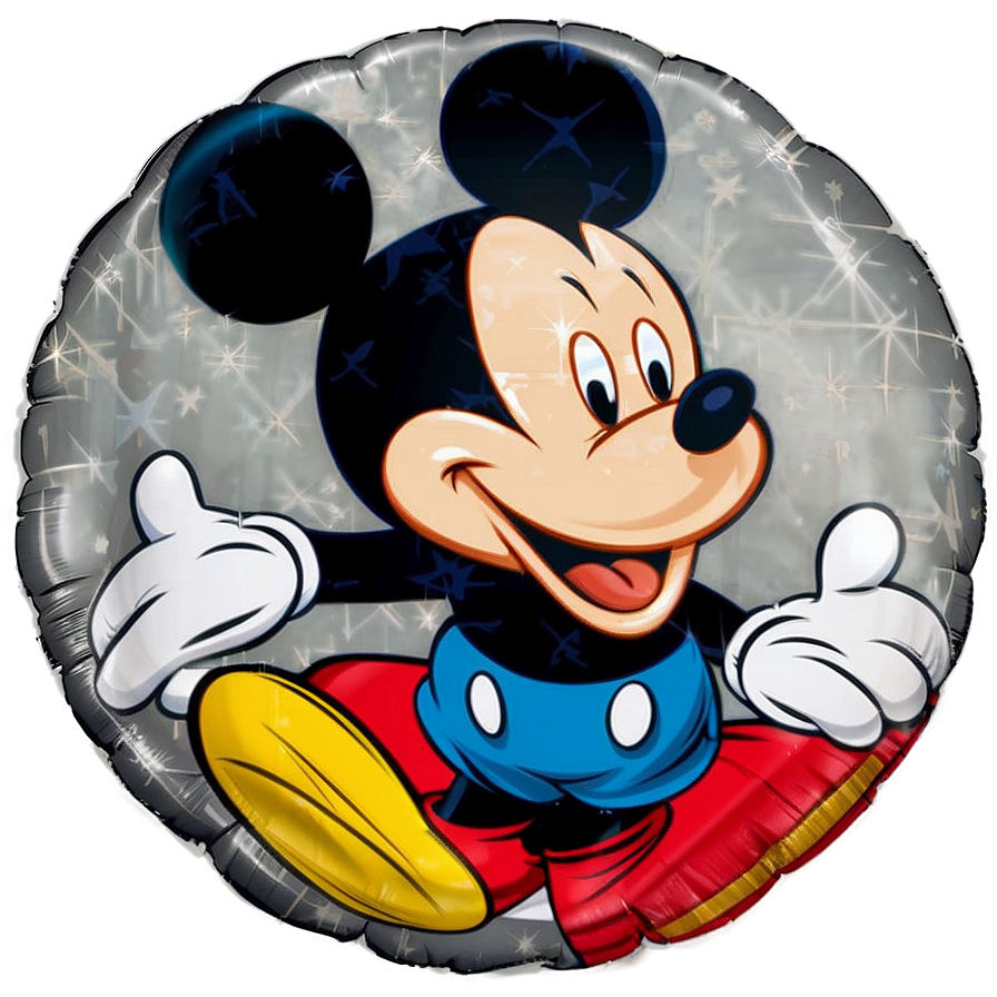 Mickey Mouse Balloon Graphic PNG ioy61 PNG with transparent background