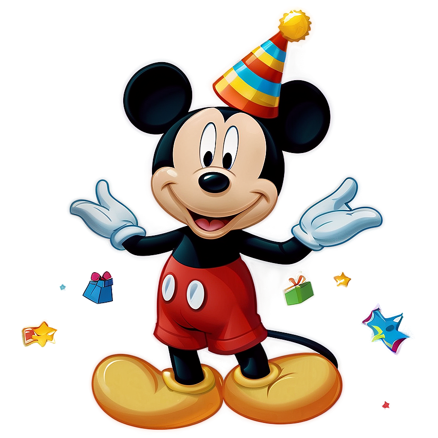 Mickey Mouse Birthday Party Scene Png Nlk