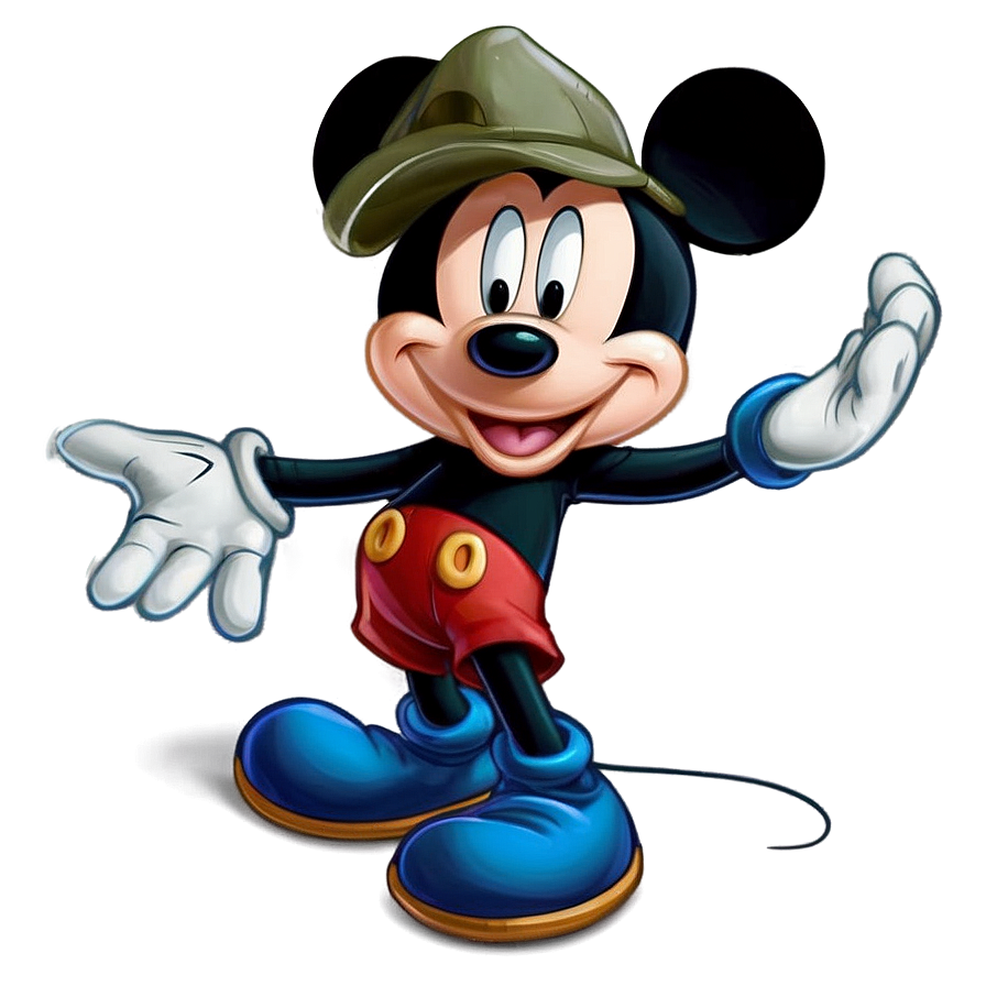 Mickey Mouse Camping Adventure PNG kju54 PNG with transparent background
