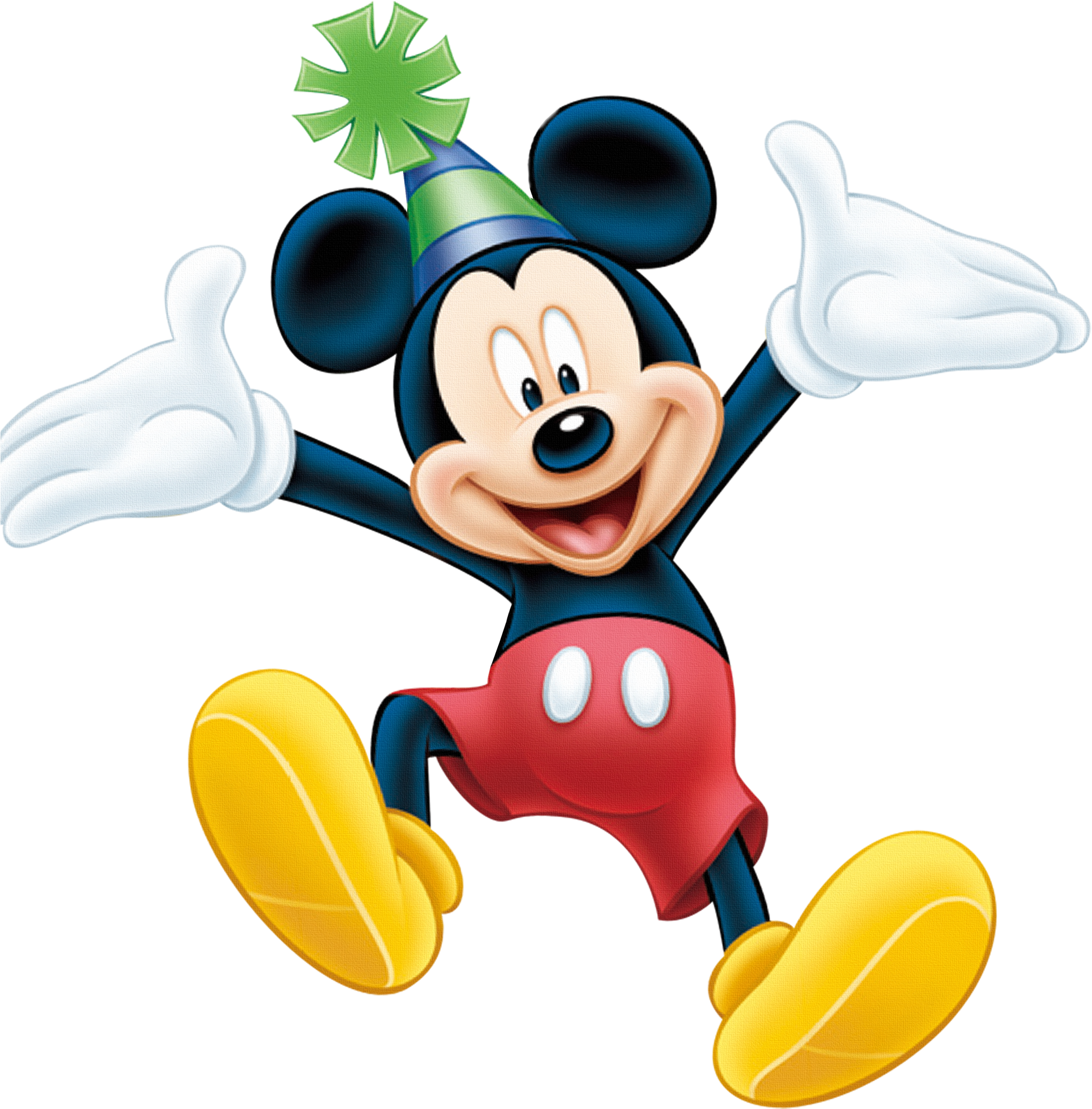 Mickey Mouse Celebration Pose