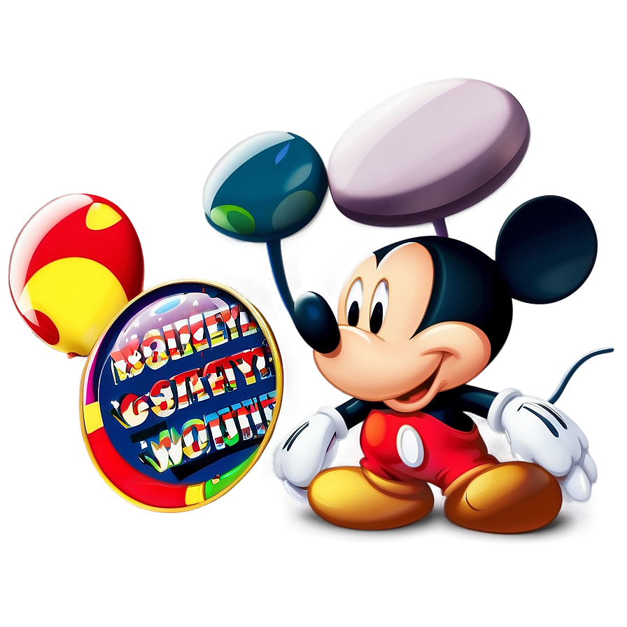 Mickey Mouse Clip Art Png 29