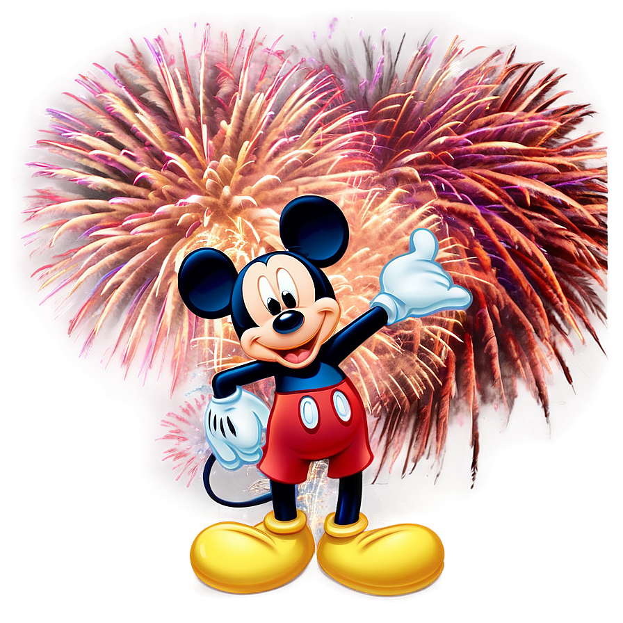 Mickey Mouse Fireworks Display PNG 98 PNG with transparent background