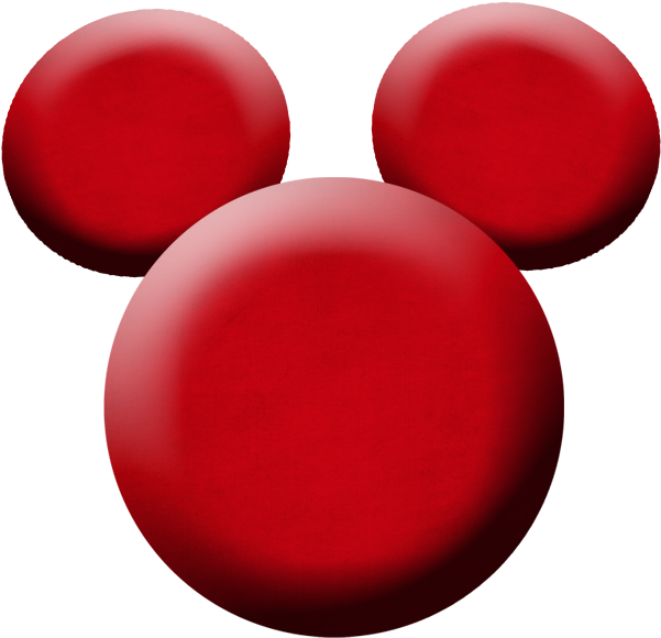 Mickey Mouse Icon Red Background