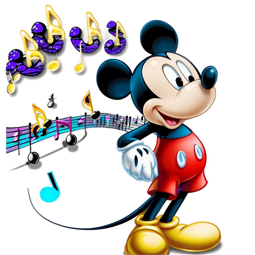 Mickey Mouse Music Band Png Nyn