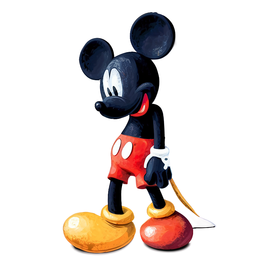 Mickey Mouse Silhouette Design Png 41