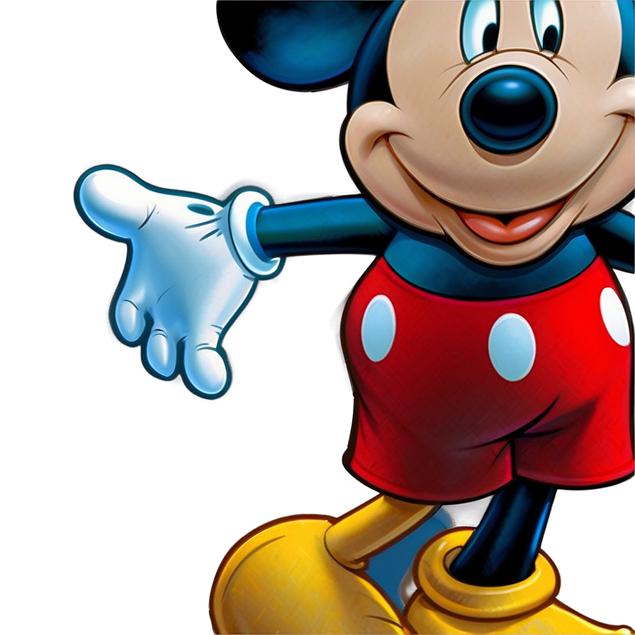 Mickey Mouse Timeless Look Png 14