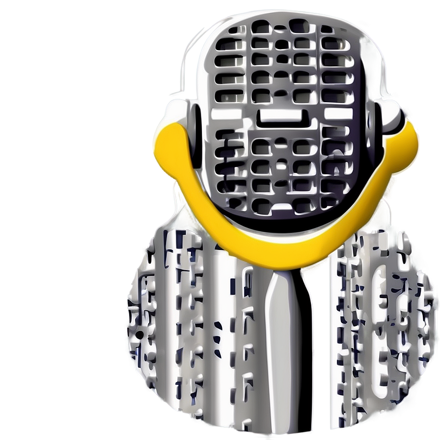 Microphone Silhouette Png Amt65