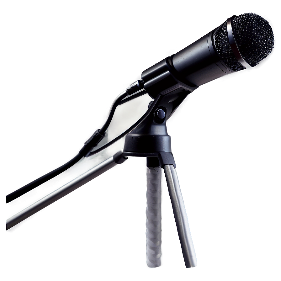 Microphone With Stand Png Oag