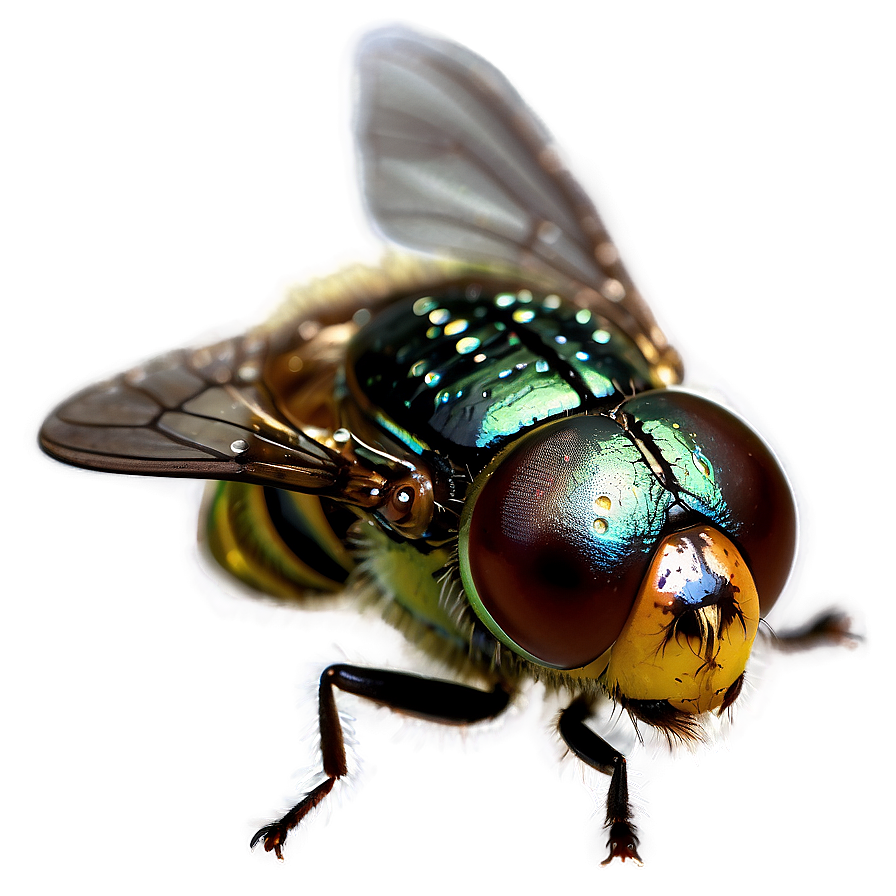 Microscopic View Flies Png 50