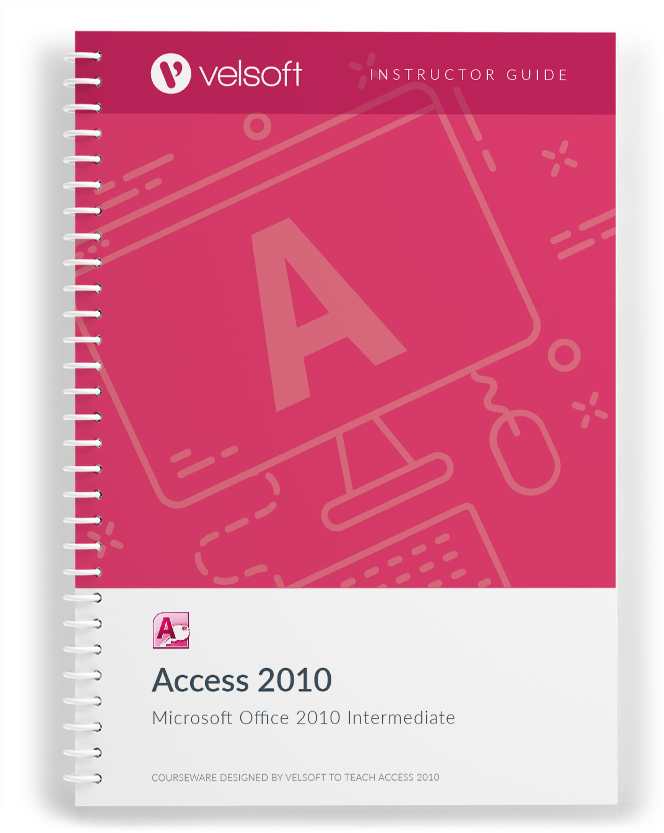 Microsoft Access2010 Instructor Guide Cover