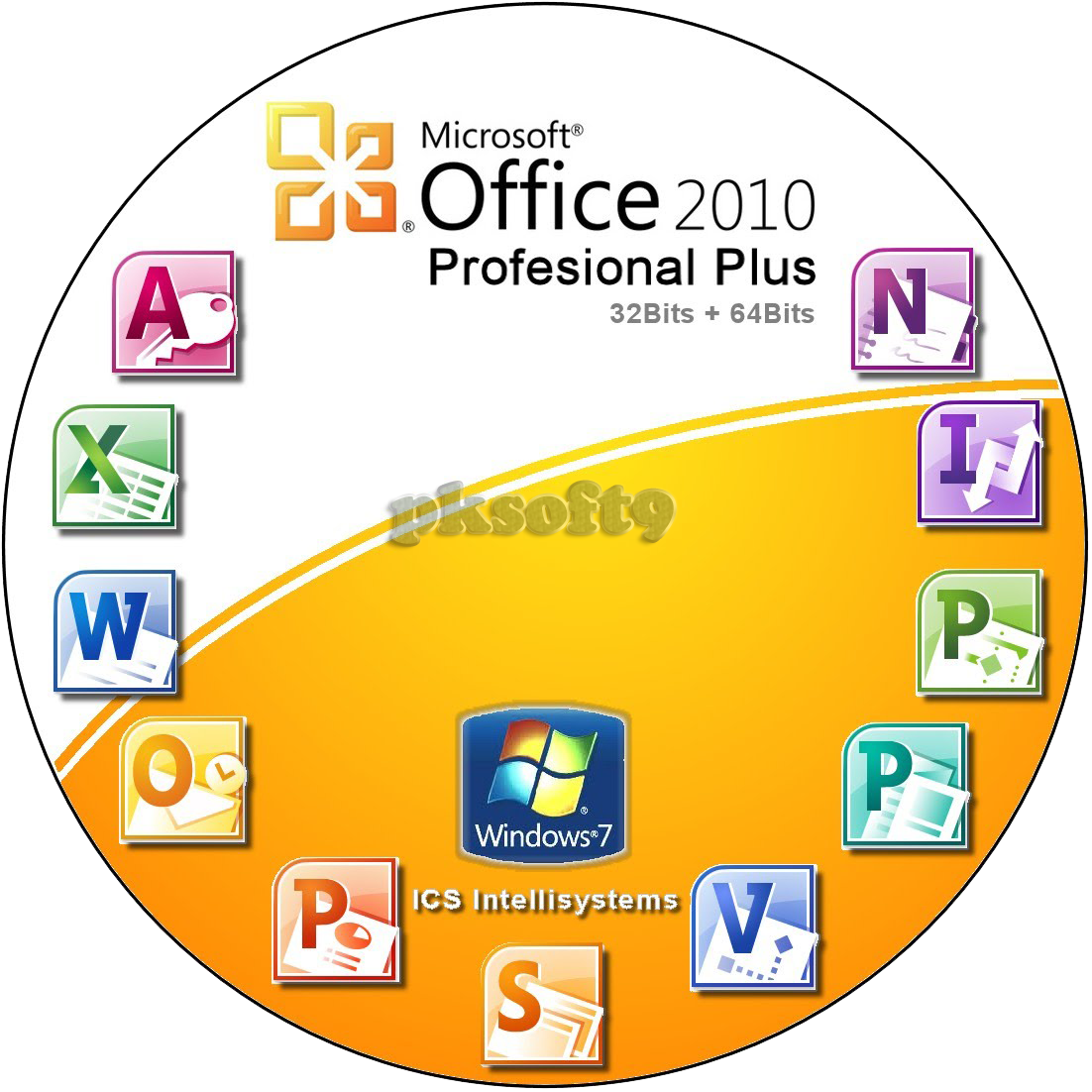 Microsoft Office2010 Professional Plus Disc