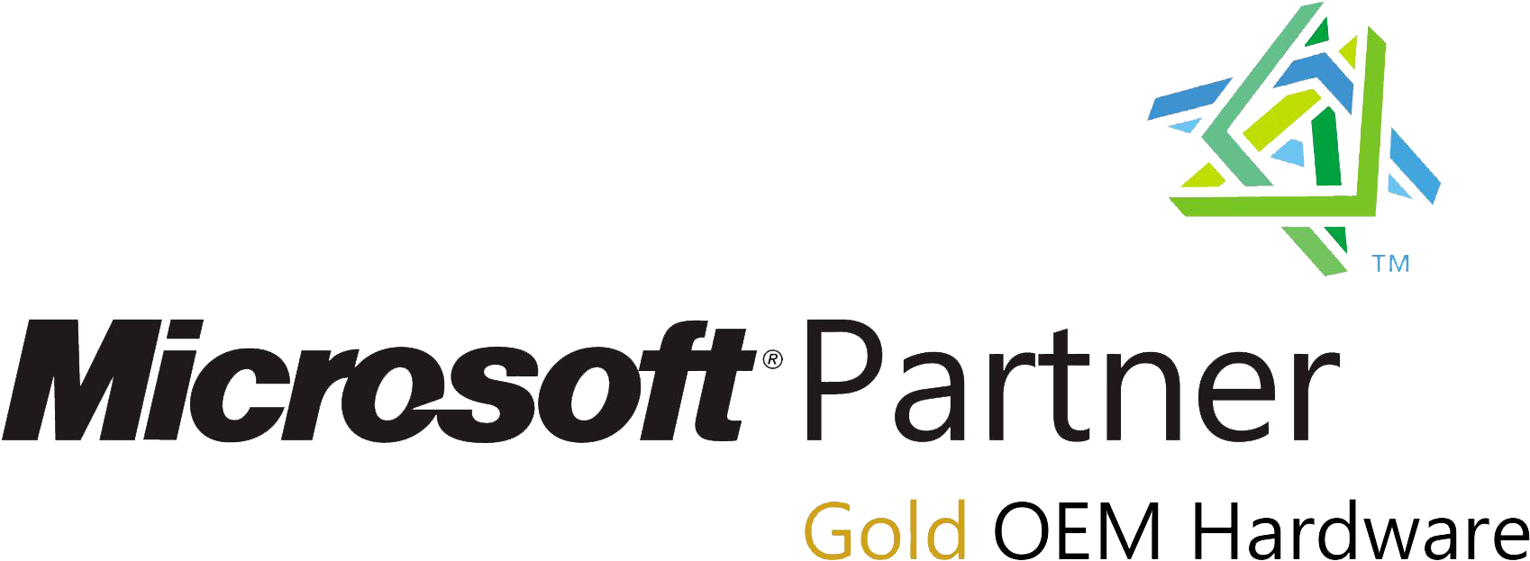 Microsoft Partner Gold O E M Hardware Logo